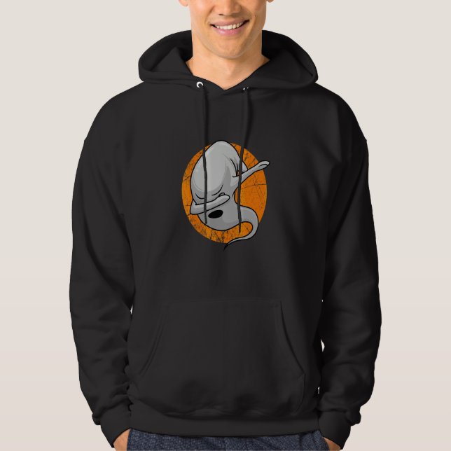 Sudadera Dabbing Espíritu de Halloween Boo Dab Disfraz Geni (Anverso)