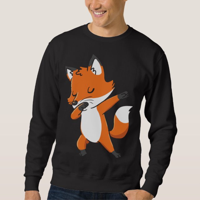 Sudadera Dabbing Fox for Fox (Anverso)