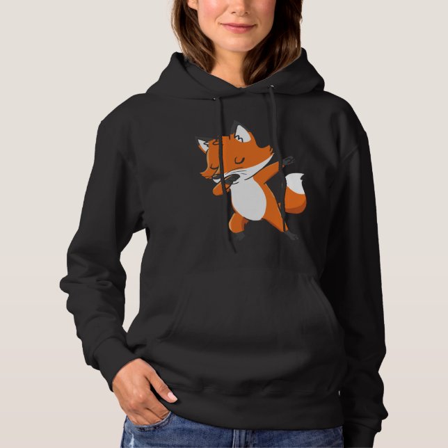Sudadera Dabbing Fox for Fox (Anverso)