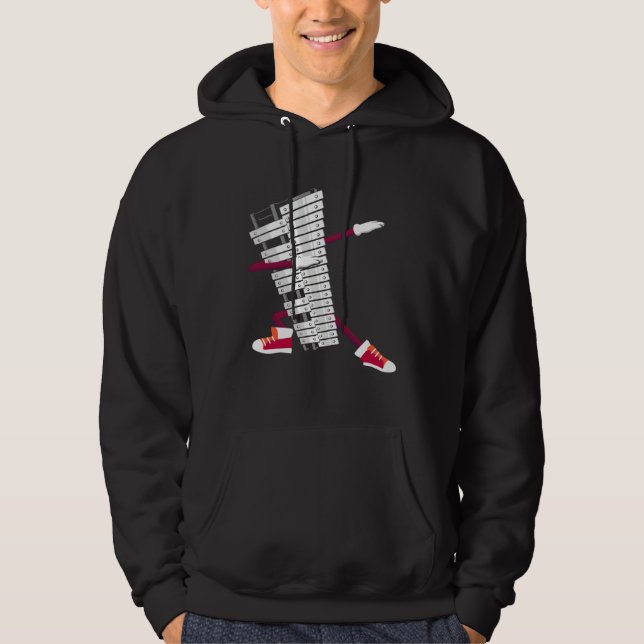 Sudadera Dabbing Glockenspiel Percussion Ensemble Glockensp (Anverso)