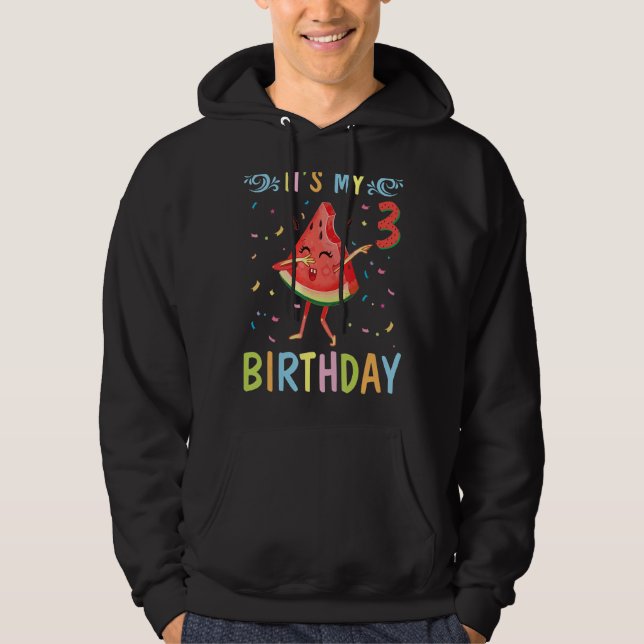 Sudadera Dabbing Happy To Me A Mí de 3 años (Anverso)