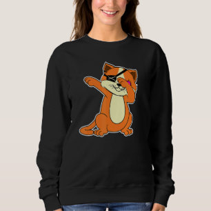 Sudadera Dabbing Kitty Pirate Sailate Cat Dueño Paw Parent
