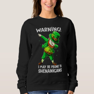Sudadera Dabbing Leprechaun Shenanigans Irlandés