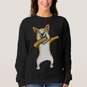Sudadera Dabbing Pembroke Corgi Welsh Dab Dance