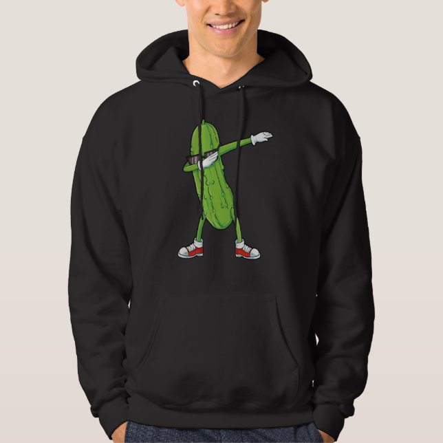 Sudadera Dabbing Pickle Cul Danzante Cucumber Pickle (Anverso)