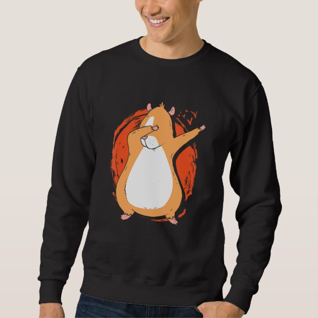 Sudadera Dabbing Pig Graphic Guinea Pig Owner Pet Cavy Anim (Anverso)