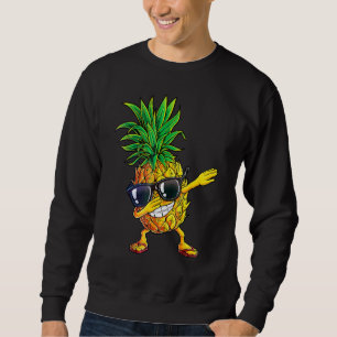 Sudadera Dabbing Pineapple Gafas de sol Aloha Hawaii Hawaii