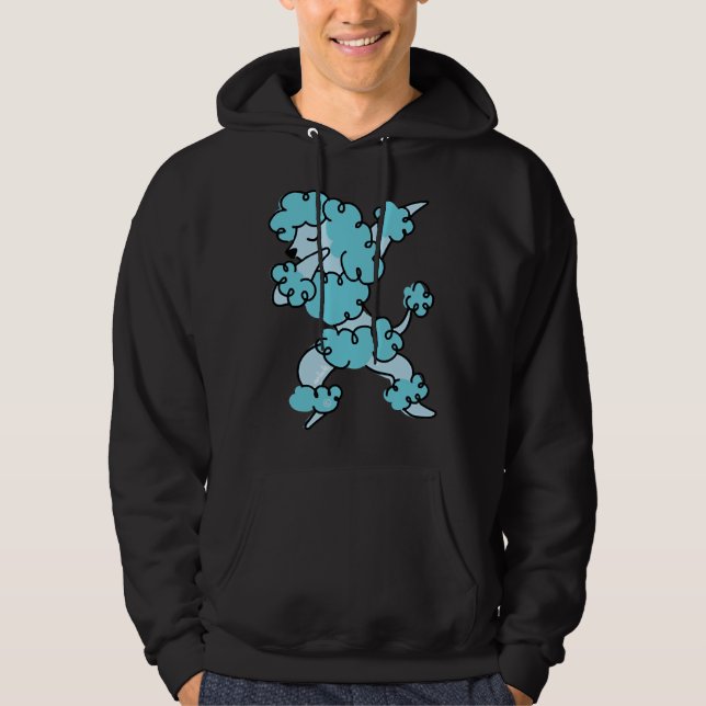 Sudadera Dabbing Poodle (Anverso)