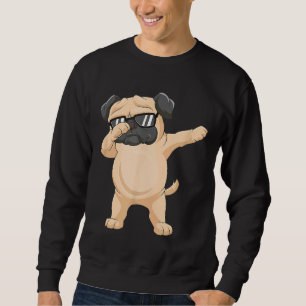 Sudadera Dabbing Pug Pug Gafas de sol Dab Dance Classic T-S