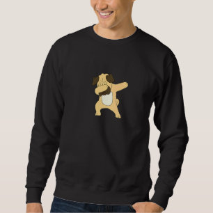 Sudadera Dabbing Pug Pug Perro cachorro Dab Baile niños Chi