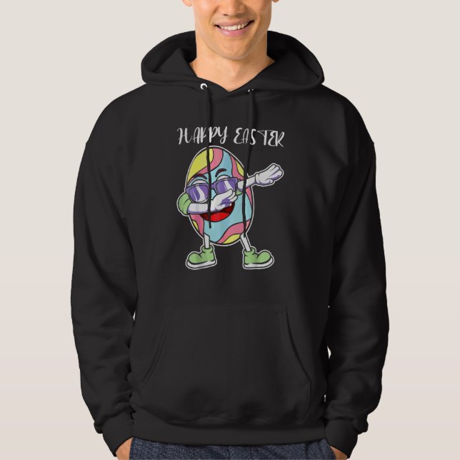 Sudadera Dabbing Rabbit Easter Day Eggys Bunny Dabbing Boys (Anverso)