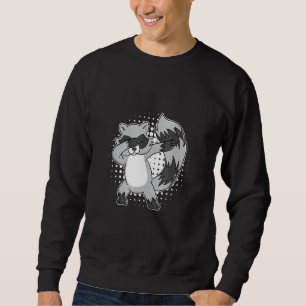 Sudadera Dabbing Raccoon Dab Move Raccoon