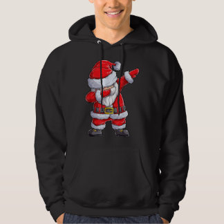 Sudadera Dabbing Santa Claus Navidades Niños hombres gracio