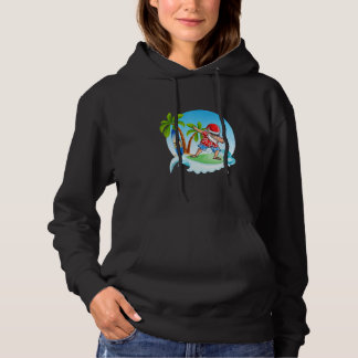 Sudadera Dabbing Santa Claus Surfing Summer Christmas In Ju