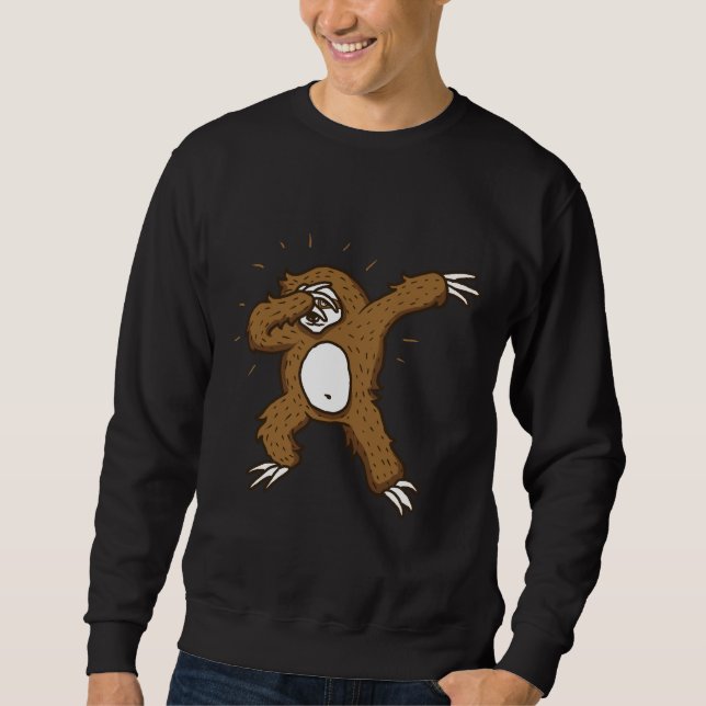 Sudadera Dabbing Sloth 105 (Anverso)