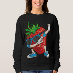 Sudadera Dabbing Strawberry Funny Love Dancer Sweet for