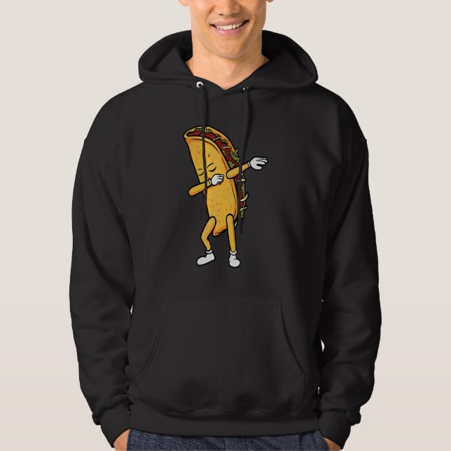 Sudadera Dabbing Taco Mexicano Cinco De Mayo (Anverso)