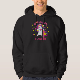 Sudadera Dabbing Unicorn Ed. Gracias, profesor especial de