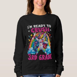 Sudadera Dabbing Unicorn Estoy listo para aplastar a Chicas