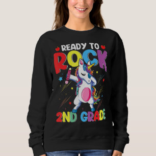 Sudadera Dabbing Unicorn Listo Para Rodar El Segundo Grado