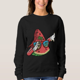 Sudadera Dabbing Watermelon Kawaii Dab Summer Fruit Melon L