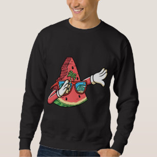 Sudadera Dabbing Watermelon Kawaii Dab Summer Fruit Melon L