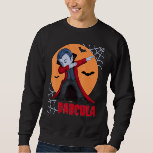 Sudadera Dabcula Halloween Costume Hombres Niños Monster Da