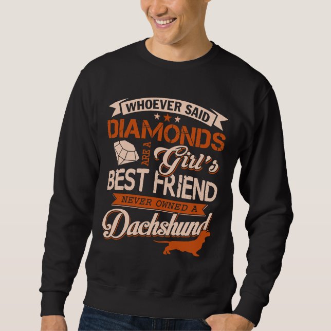 Sudadera Dachshund 883 (Anverso)