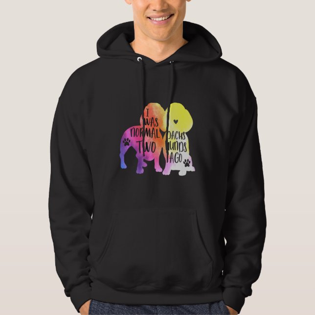 Sudadera Dachshund Ago Cute Mama (Anverso)