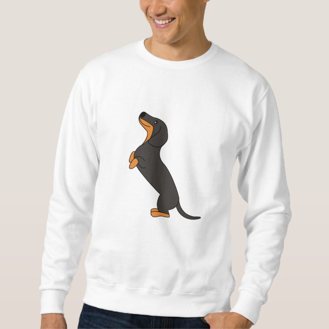 Sudadera Dachshund Alemán Dachshund Perros Dulces (Anverso)