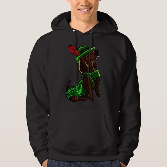 Sudadera Dachshund Alemania (Anverso)
