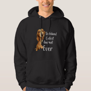 Sudadera Dachshund Cutest Animal Ever Dog Amantes Del Cacho