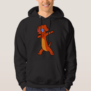 Sudadera Dachshund Dabbing Wiener