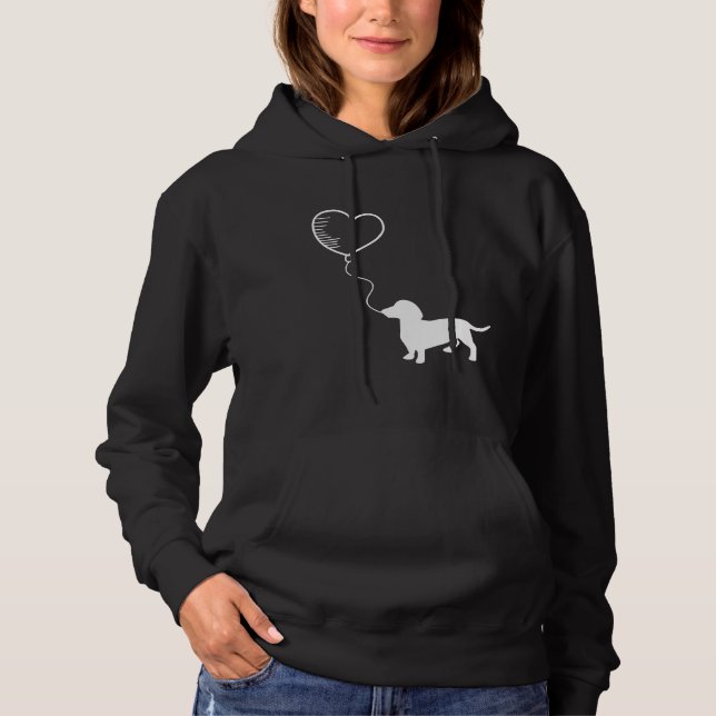 Sudadera Dachshund Dachshund Dachshund (Anverso)