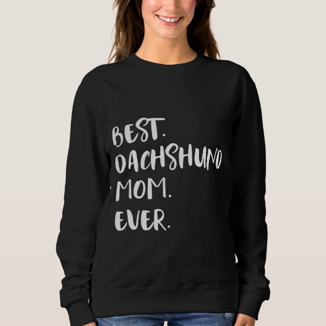 Sudadera Dachshund Dachshund Dachshund (Anverso)
