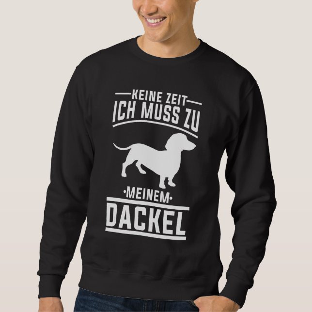 Sudadera Dachshund Dachshund Holder Dachshund (Anverso)