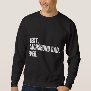 Sudadera Dachshund Dad Funny Mascota Weiner Dog Clothing Ar
