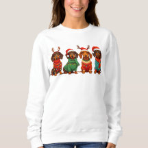 Dachshund de Navidad
