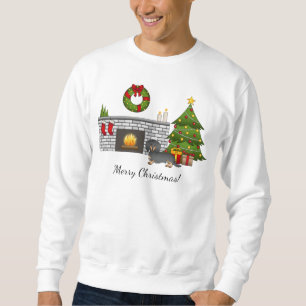 Sudadera Dachshund de pelo largo negro y marrón - Sala de N