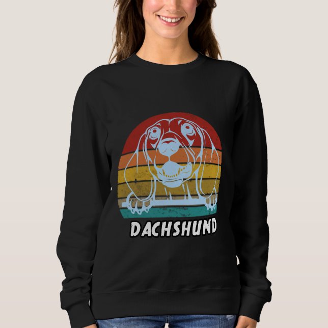 Sudadera Dachshund Dog (Anverso)