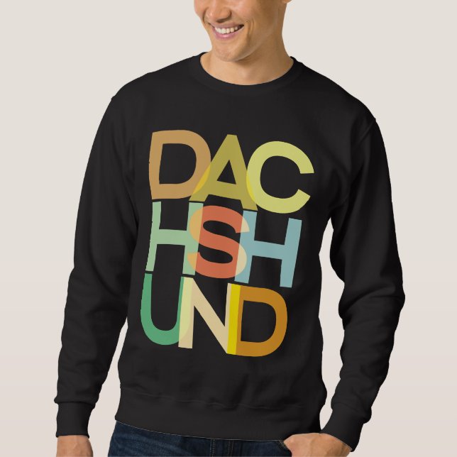 Sudadera Dachshund Dog Dachshund (Anverso)