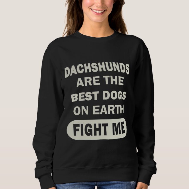 Sudadera Dachshund Dog Puppy (Anverso)