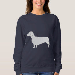 Sudadera Dachshund en silueta