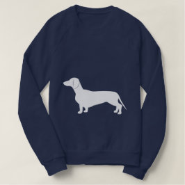 Sudadera Dachshund en silueta