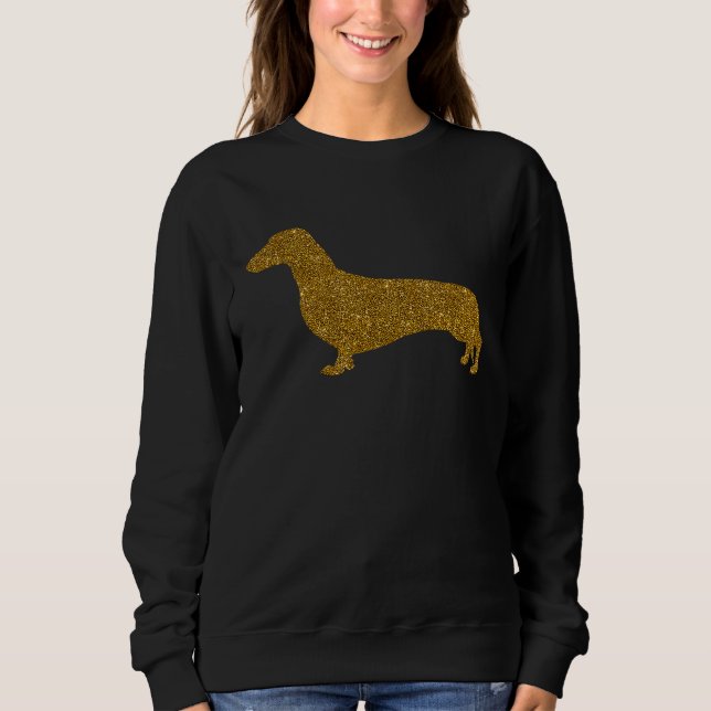 Sudadera Dachshund  For Women Girl Sausage Dog Hound   1 (Anverso)