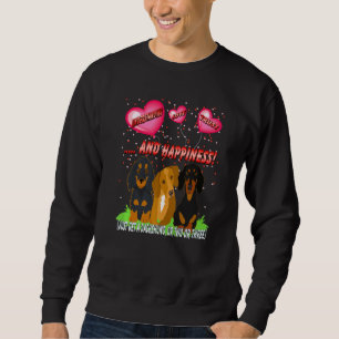 Sudadera Dachshund Funny Wiener Dog Entender El Amor Trus
