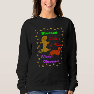 SUDADERA DACHSHUND FUNNY WIENER DOG MASCOTA CUTE WIENER OBS