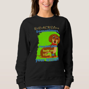 SUDADERA DACHSHUND FUNNY WIENER DOGGY MASCOTA DE PERROS SE 