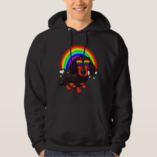 Sudadera Dachshund Gay Pride Lgbt