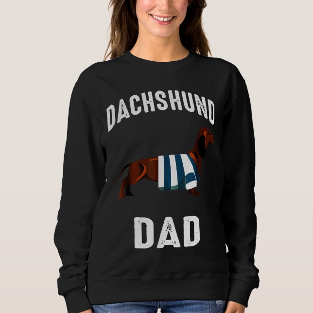 Sudadera Dachshund Gif Por Perro (Anverso)